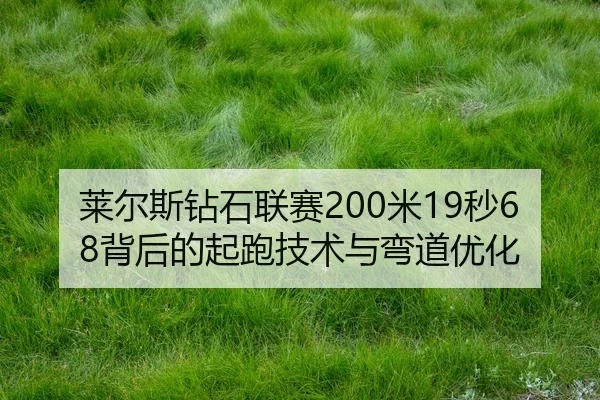 莱尔斯钻石联赛200米19秒68背后的起跑技术与弯道优化